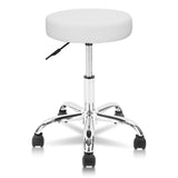 KLASIKA Round Rolling Stool Swivel with Wheels Adjustable Height Heavy Duty Wide Seat Drafting Stool Chair for Office Salon Massage Spa Medical Tattoo Beauty
