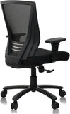 CLATINA Classic Executive Mesh Chair- 400lbs Ergonomic Big&High Office Chair Ergonomic Heavy-Duty Mesh Chair with Adjustable Armrests and Thickened Cushion for Home Office
