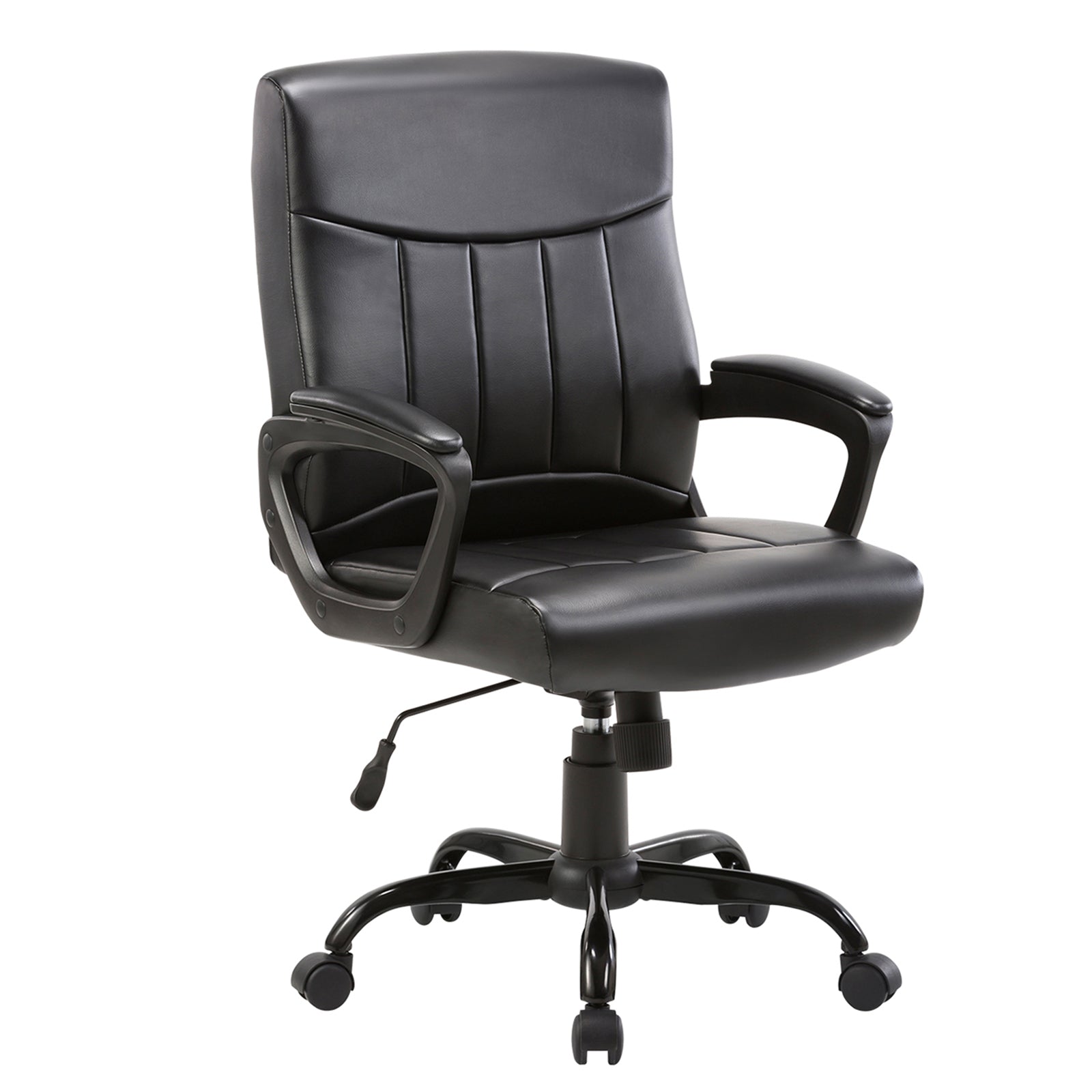 Leatherette Mid Back Leather Office Chair at Rs 3000 in Ganaur