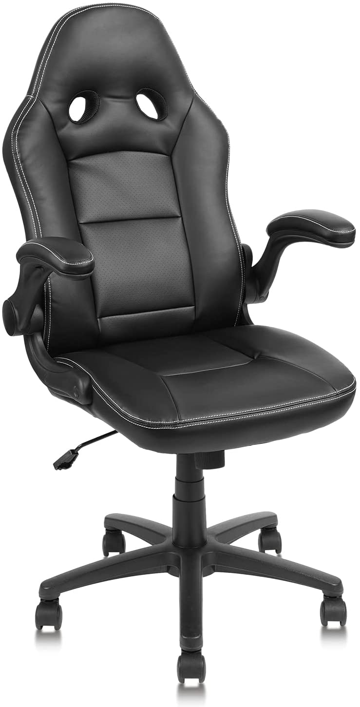 KLASIKA Ergonomic Home Office Desk Chair with Armrests and Casters,Dou –  FURNGO