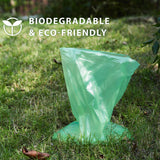 BIGA Biodegradable Dog Poop Bags With Leak-Proof Unscented Compostable Pet Waste Disposal Refill For Doggy Puppy No Leftover Mess For Our Oceans And Landfills Easy To Separate And Open