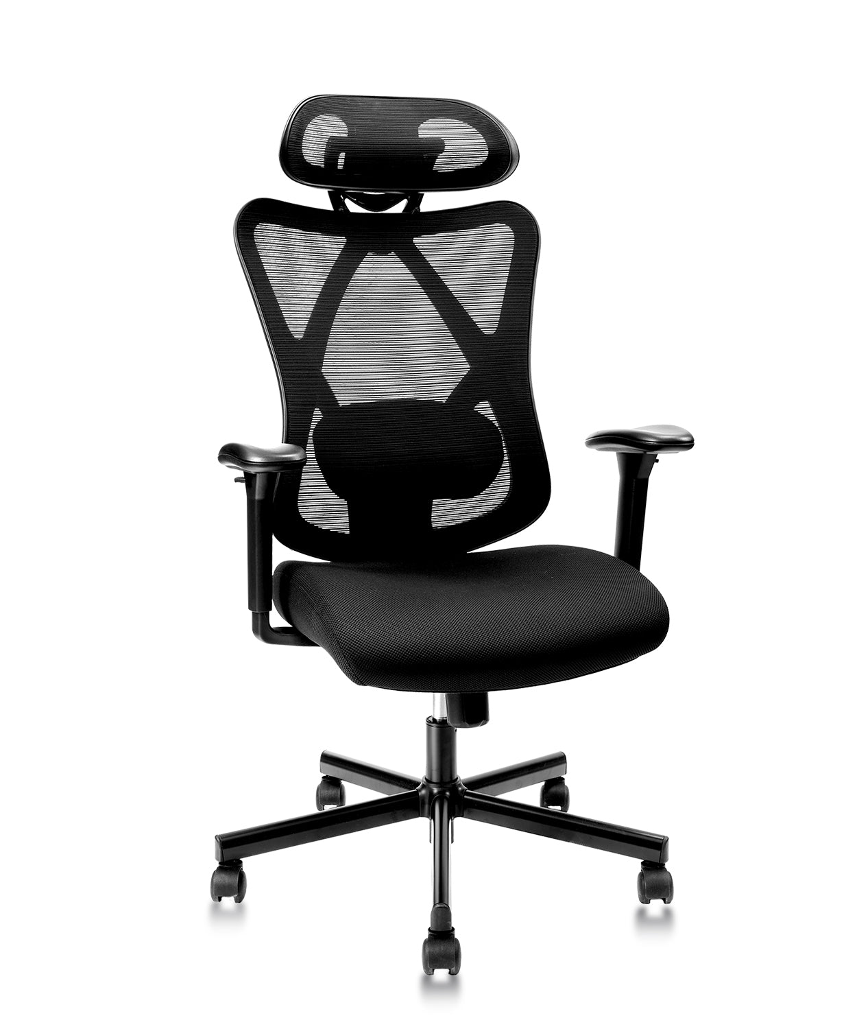 Chair Visitor with Adjustable Armrest High Castors Footrest Back Mesh Seat Neck  Support Ergonomic Office Chair (new) - China Swivel Chair, Office Chairs